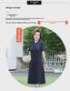 Elegant Short-Sleeve Cheongsam Dress for Stylish Mothers and Mother-in-Laws at Weddings