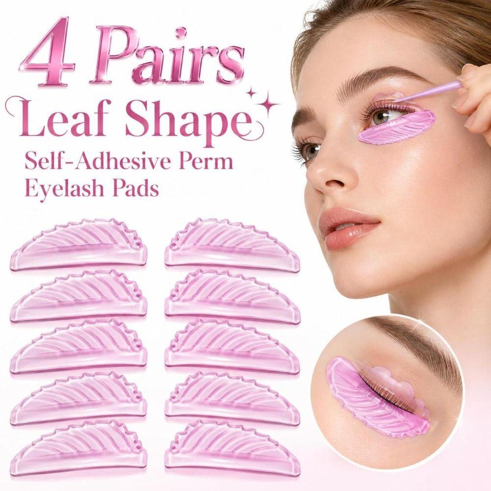 4 Pairs Ultra Thin Eyelash Perm Curler Reusable Eyelash Curling Tools For Lash Lift