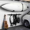 Wall-Mount Surfboard Rack Aluminum Alloy Surfboard Display Mount for Surfboard Short Board Long Boar