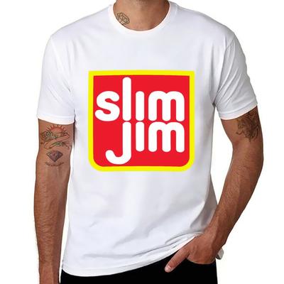 Slim Jim T-Shirt Man T Shirt Luxury T Shirt for Man 100 Percent Cotton T-Shirt
