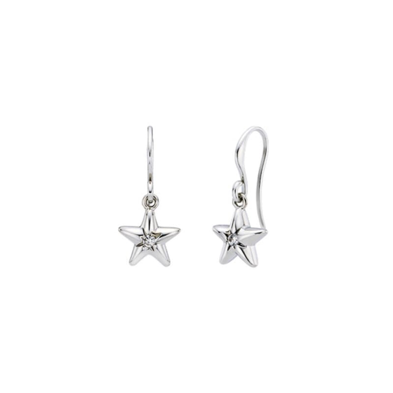 SCALETTO WS014 Shining Star Hoop Earrings