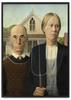 Poster American Gothic Pop Art