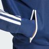 Adidas Originals Sporty & Rich Collaboration SS24 Brand Logo Retro Sports Stand Collar Comfortable Fashion Striped Long Sleeve Jacket JD3770