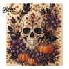 Easy DIY Art for Craft Enthusiasts Halloween Faux Pearl Painting Kit Cute Ghost 3D Creative Holiday Surprise Friends Kit Adults Christmas