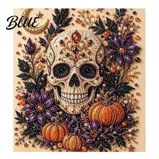 Easy DIY Art for Craft Enthusiasts Halloween Faux Pearl Painting Kit Cute Ghost 3D Creative Holiday Surprise Friends Kit Adults Christmas