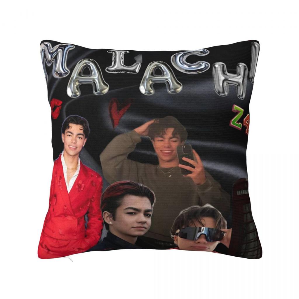 Pillow Cover Malachi Barton American Actor And Singer Photo Cushion Cover Vintage Pillow Case For Living Room Chair Pillowcases