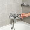 Multifunctional Bathroom Wrench Angle Leveling Wrench Shower Faucet Installation Faucet Wrench Maintenance