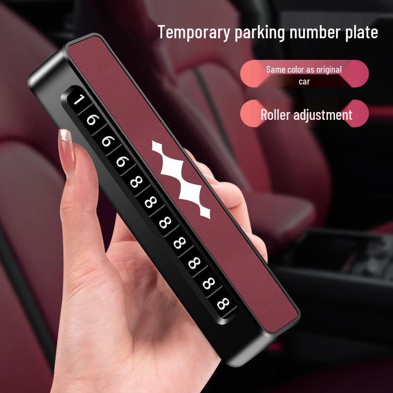 BYD Leopard Temporary Parking Number Plate - Compatible with Leopard Models 3, 5, and 8