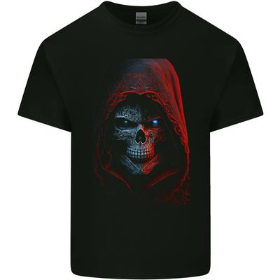 Shady Grim Reaper Skull Unisexs Light Cotton TShirt