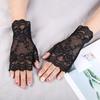 Gloves Women Mittens Lace Flower Gloves Fingerless Gloves Half Finger Gloves