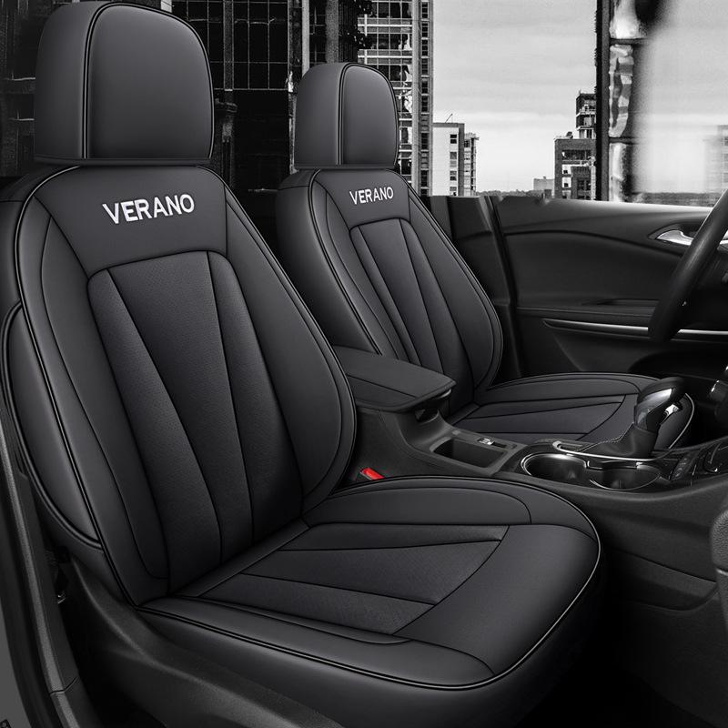 Four Seasons Universal Buick Verano Wear-Resistant Leather Car Seat Cover