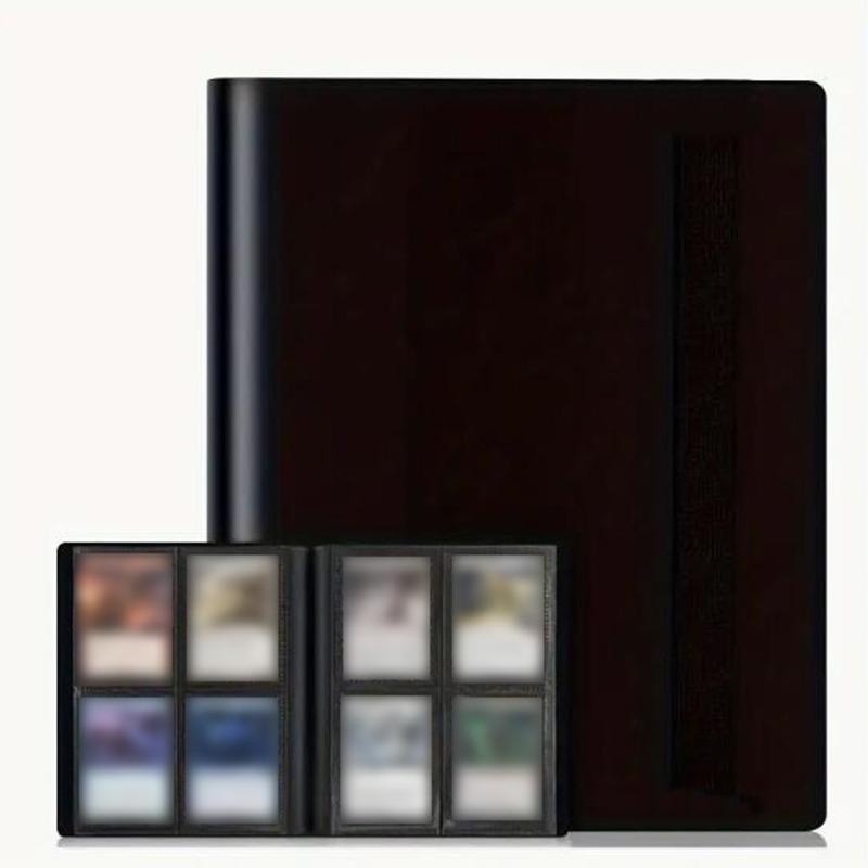 1PC Trading Card Collector Holder 4/9/12-Pocket Binder Portable Storage Case Suitable for Game Cards Baseball Football Cards