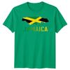 Jamaica Flag Map Countries Unisexs TShirt Unisexs Tee Travel Souvenir Graphic