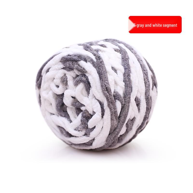 Ice Bar Chunky Soft Yarn for Hand-Knitted Scarves, Crochet Hooks, Slippers, and DIY Projects for Men and Women
