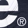Supreme Big Logo Zip Up Hooded Sweatshirt Navy