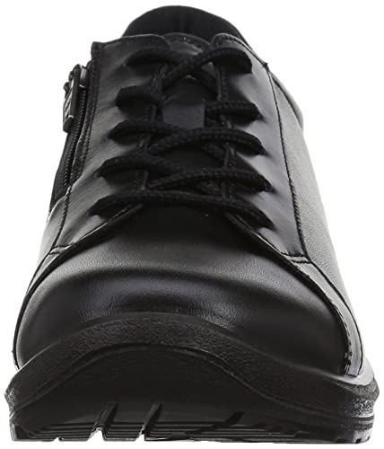 Asahi Medical Walk Women's Walking Shoes WK L001 Black, Size 23.5 Cm, 4E