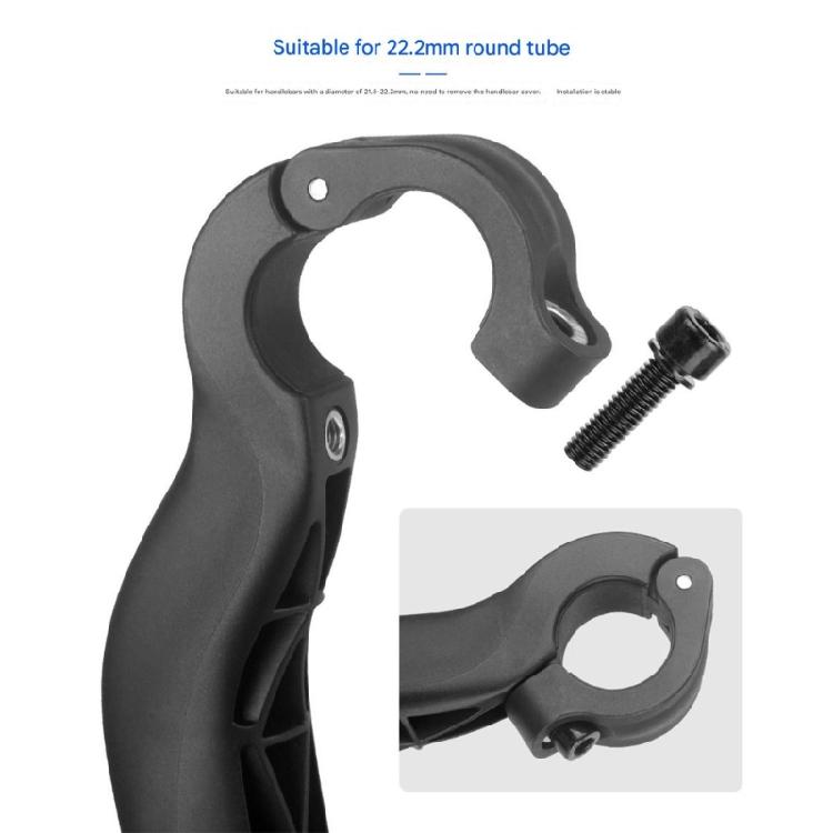 Mountain Bike Deputy Handle Replacement Horn Shape Adjustable Handlebar End Bicycles Extension Handlebar Enduring