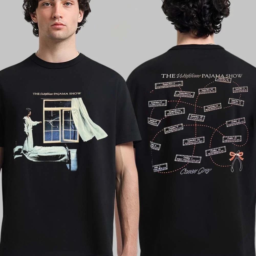 

Conan Gray Tour 2025 The Wishbone Pajama Show Concert Unisex T-Shirt Full Size High-end Luxury Is for Both Men and Women Top Y2k 4XL