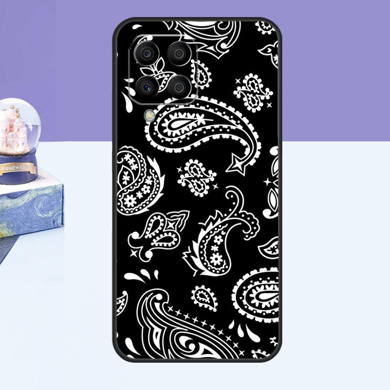 

Королевский чехол-бандана с узором пейсли для Samsung Galaxy M53 M33 M15 M35 M55 M11 M14 M34 M54 M31 M51 M12 M32 M52 M16 M36 M56 Samsung M30s