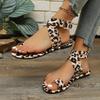 Fashion New Summer Print Fashion Women's Sandals Casual Buckle Clip Toe Shoes for Women Wedges Platform Sandalias Zapatos Mujer