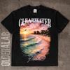 Clearwater Beach Sunset Halftone PNG Design | Tropical Florida T-Shirt and Kids Tshirt (Digital Download)