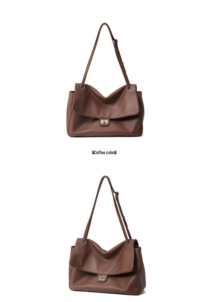 2026 Women's Genuine Leather Luxury Underarm Crossbody Bag - Versatile, Simple Design for Commuting