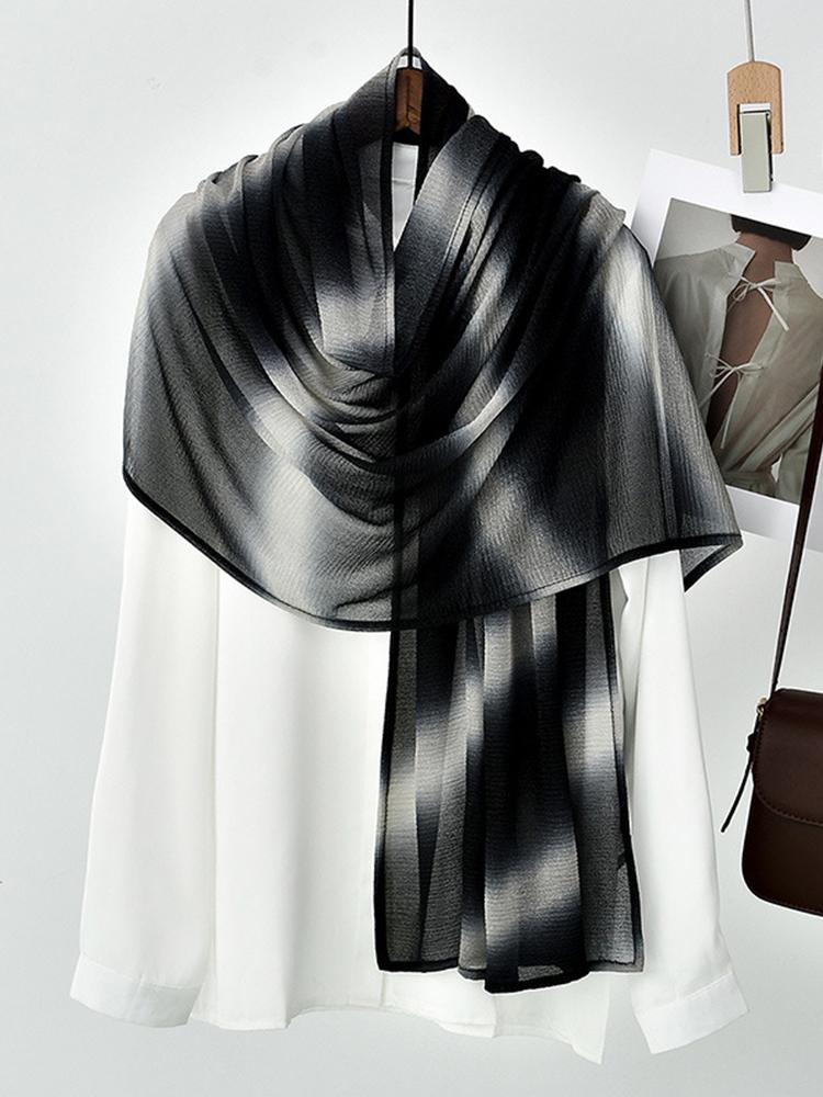 Satin-Hijab Damen Seidenschal Tierprint Schals Dame Femme Mujer Bandana Schal Sarong Strandtuch Pareo Bufanda Foulard