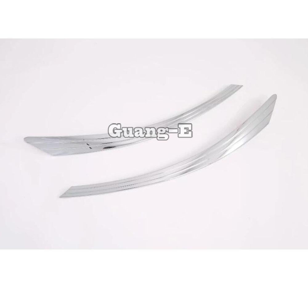 For Hyundai Sonata DN8 10Th Styling Body Head Front Eyebrow Trim Light Lamp Stick Frame Cover Parts Detector