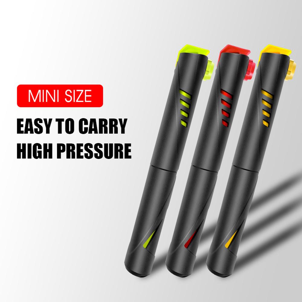 WEST BIKING Portable Bicycle Pump Mini Hand Cycle Air Pump Ball Toy Tire Inflator