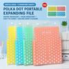 A4 Accordion File Folder 9-compartment Organizer PP Waterproof Folder