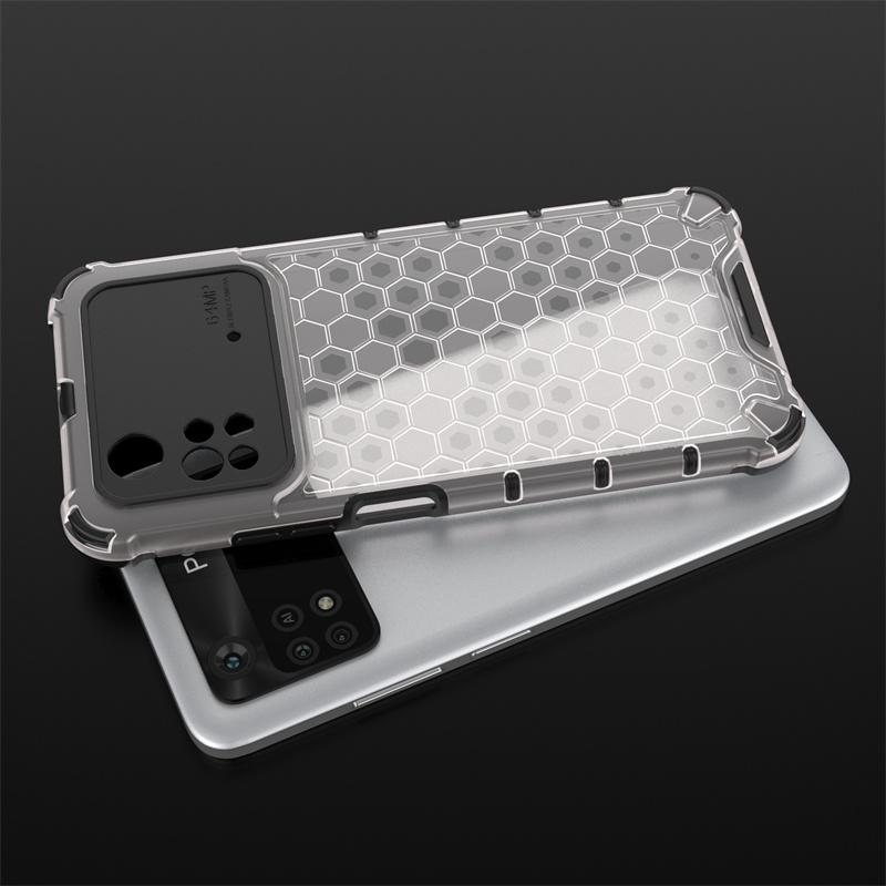 For Xiaomi Poco M4 Pro 4G Case Luxury Transparent Armor Back Cover For Poco Poko Pocco Little M4Pro M 4 Pro 4Pro M4 Pro Cases