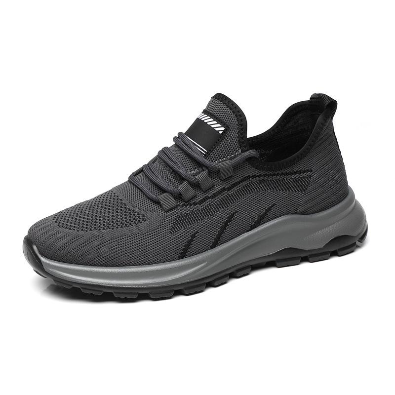 Summer Breathable Mesh Casual Sports Shoes Men's Soft-soled Middle-aged and Elderly Shoes Dad Shoes Walking Shoes 2025