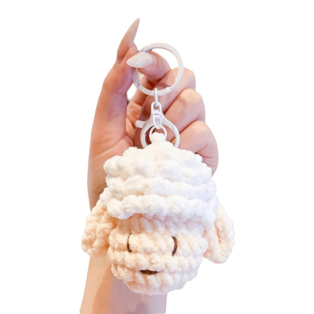 Soft Plush Sheep Keychain Plush Zodiac Sheep Mascot Mascot Doll Lamb Bag Charm New Year Gift