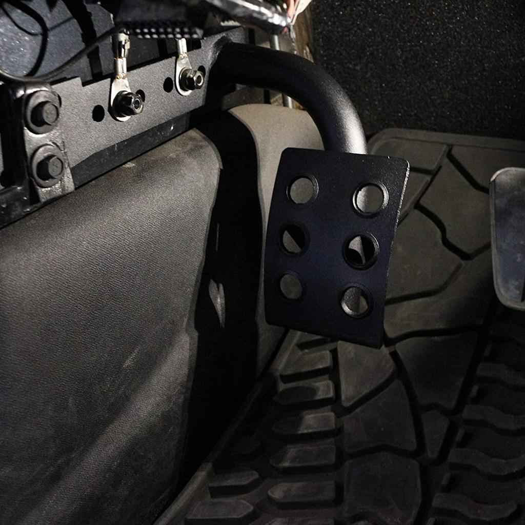 Metall Auto Pedal Links Fuß Rest Pedal Für JEEP Wrangler JK & Unbegrenzte 2007-2018 Off-Road Fahrzeug Zubehör