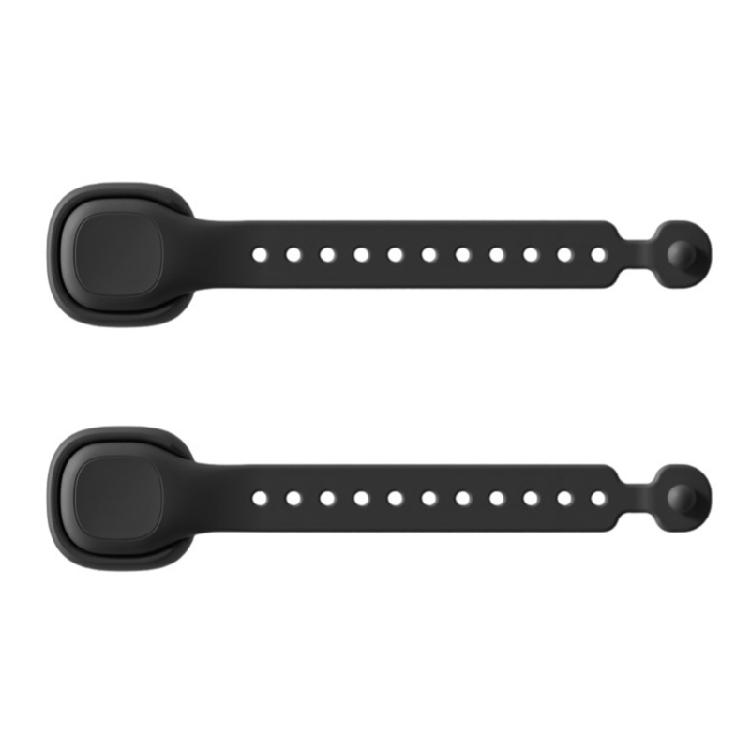 

Multipurpose Magnetic Cord Organiser Adjustable Silicone Wire Tie For Electronics Chargers Headphones Desktop Clutter Co чорний