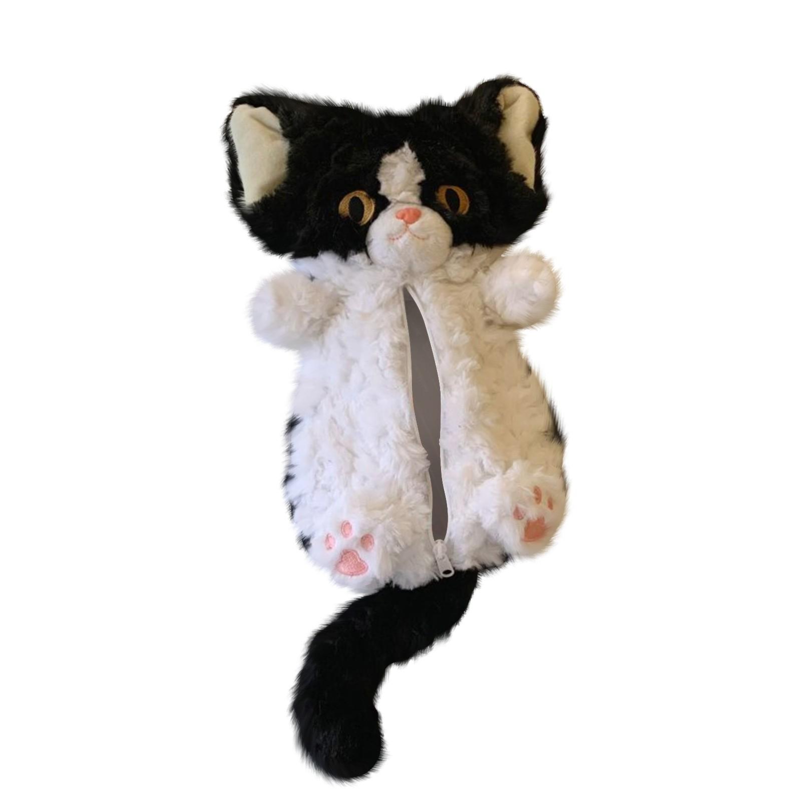 

Сумка для карандашей Doll, милая школьная сумка для канцелярских принадлежностей, сумка для карандашей большой емкости для хранения One Size чёрный