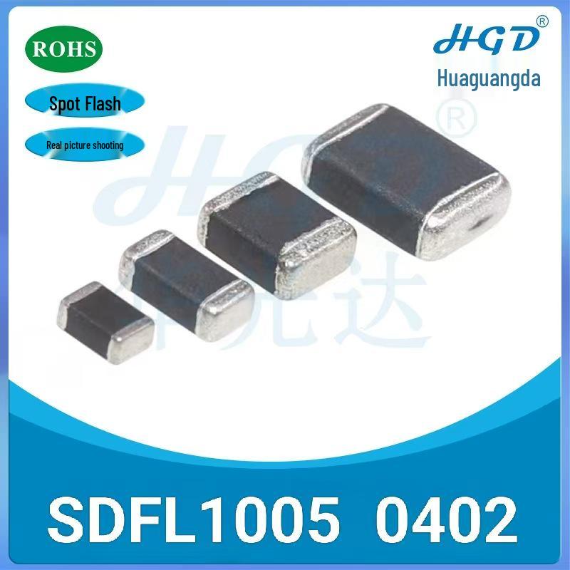 50pcs SMD Multilayer Inductors: 0402, 0603, 0805, 1206 (SDFL1005/1608/2012/3216)