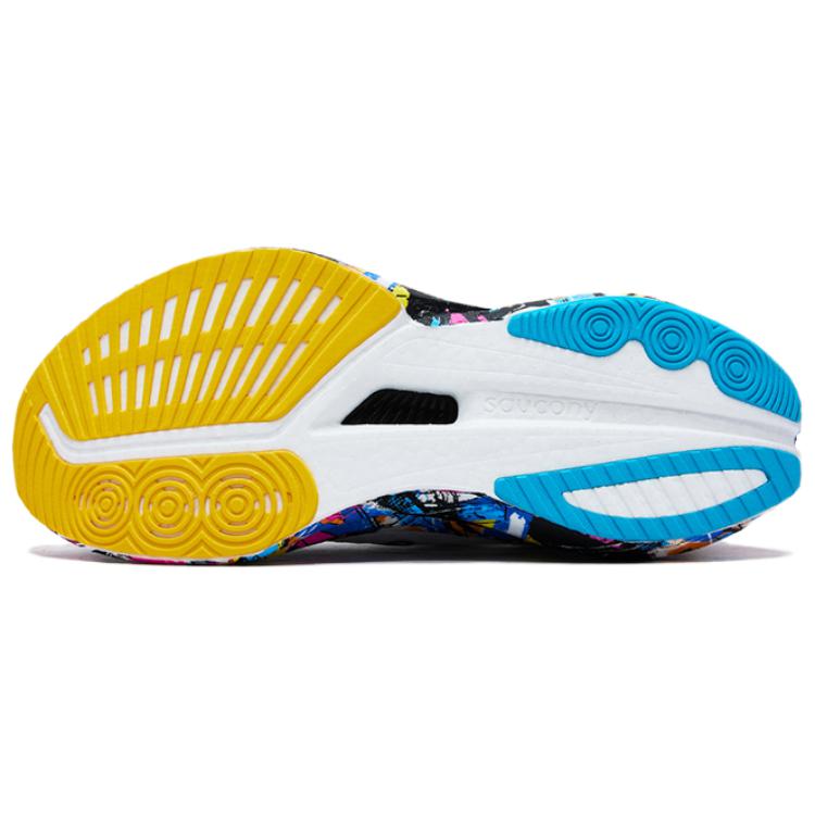 Saucony Endorphin Speed 5 Nylon Plate Berlin Series Comfortable Versatile Running Shoes Unisex Running Shoes Black White S11007-209