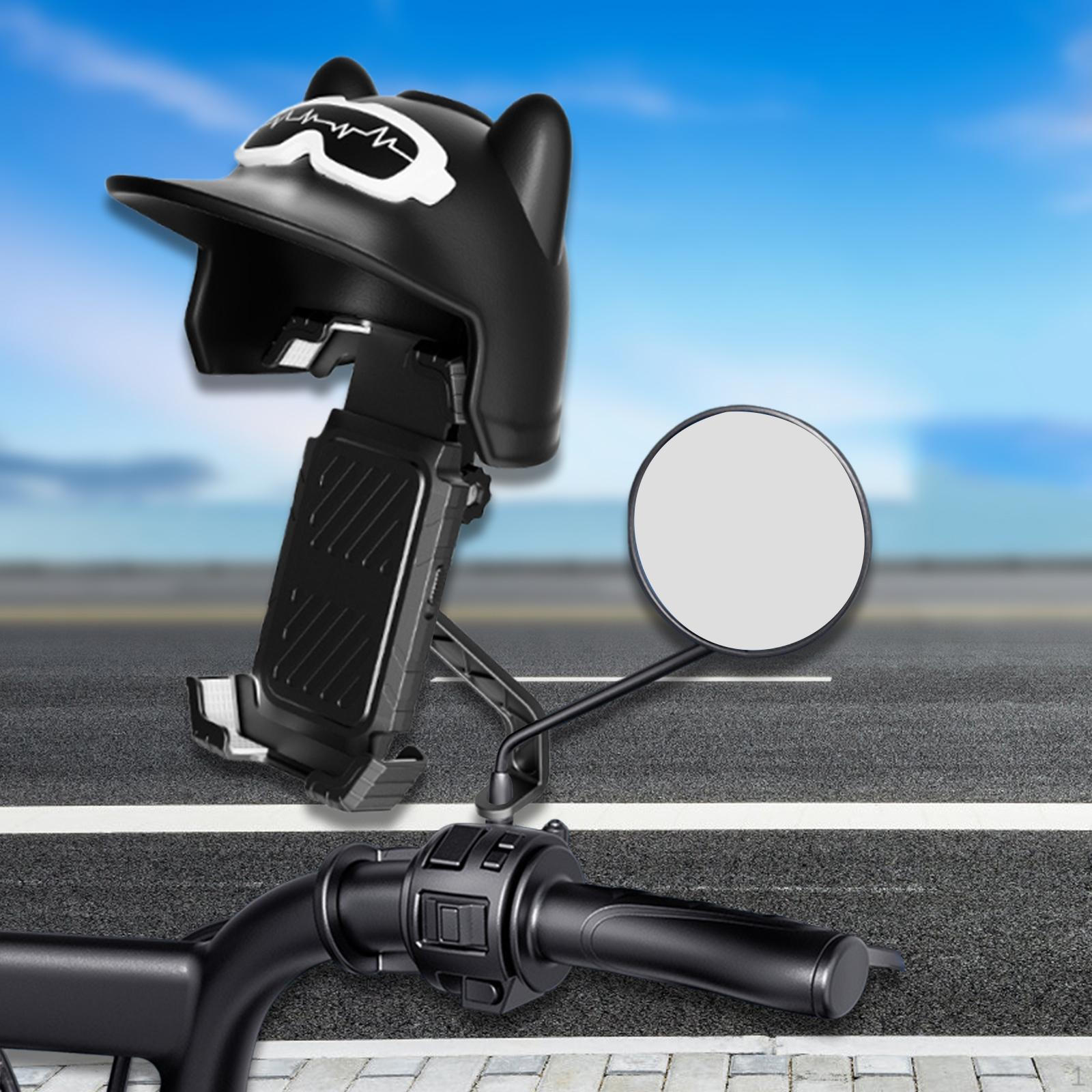 

Motorcycle Phone Holder with Mini Holder,Stable,for Black