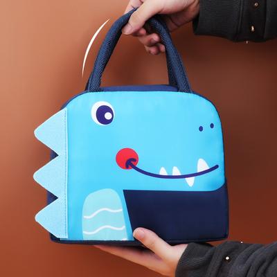 Thermal Insulated Lunch Bag Portable Fridge Thermal Bag Kids School Picnic Lunch Box Tote 3D Cartton Bento Waterproof  Hangbag