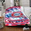 Bayern Munich Personalized Name Blanket Gift Personalized Blanket Soft & Cozy for Chair Nap Livingroom Seaside for All Occasions