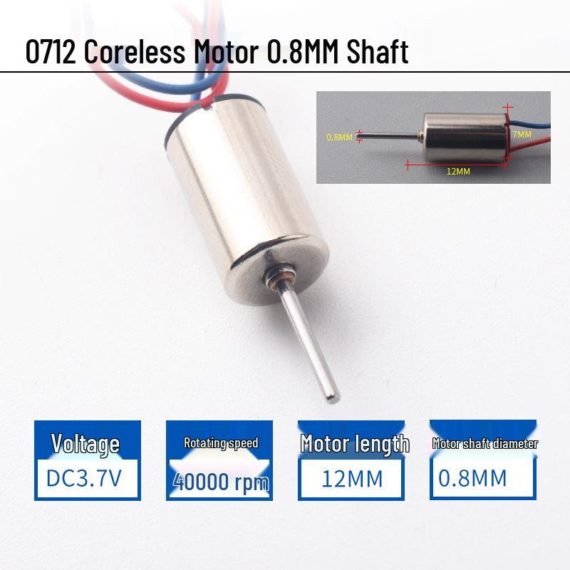 716 High-Speed Micro Motor for 720 Quadcopter 8520 Drone with Hollow Cup Propeller