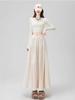 Women's Thickened Velvet A-line Pleated Skirt - Large Flare, Autumn/Winter 2025