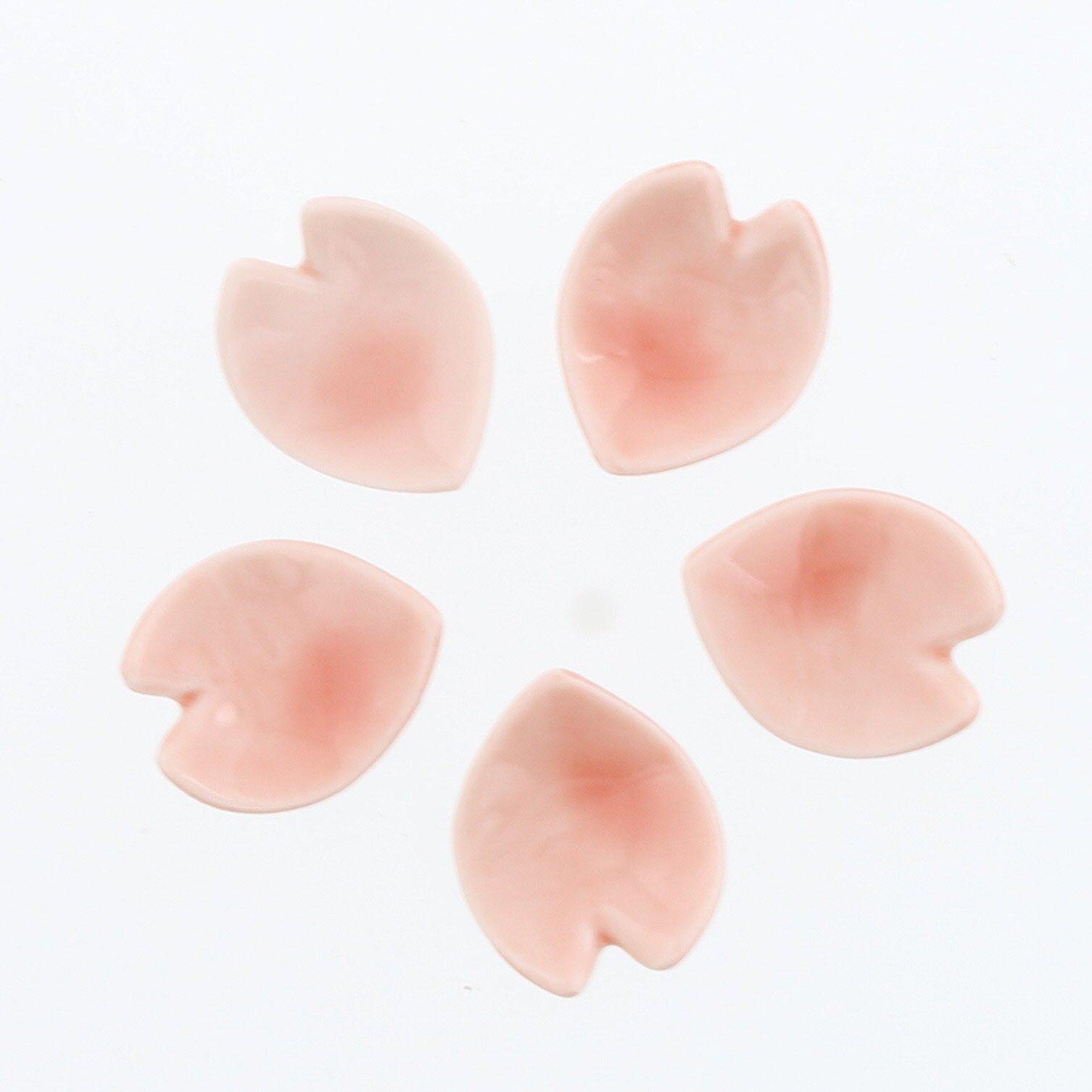 

Tableware East Chopstick Rest Hanabira Peach Set of 5