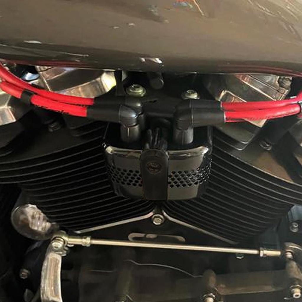 Ignition Coil Cover Fit for Harley Softail Breakout FXBR Fat Boy FLSTF Street Bob FXDB Low Rider S FXLRS 18-2025 Road King FLHR Street Glide FLHX