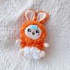Cute Rabbit Plush Keychain With Embroidery Design For Kids And Collectors