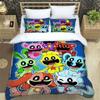 3D Print Anime Smiling Animals CATNAP DOGDAY Bedding Set Brand New Cool Anime Quilt Cover Pillowcase Cute Cartoon Children Gift