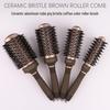 Ceramic Boar Bristle Round Comb with Aluminum Tube