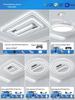 Modern Bladeless Ceiling Fan Light: Grand Design for Living & Dining Rooms