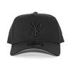 New Era 9FORTY SNAPBACK CAP 940 MLB NFL NBA MLS Snapback Free New York Yankees A-FRAME A-FRAME (JP, Alphabet, Size, (Blackout)) [Used]